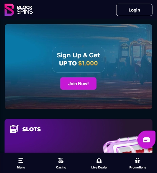 Blockspins Casino